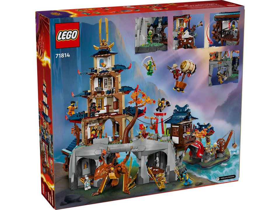 LEGO® Ninjago 71814 Turnier-Tempelstadt Konstruktionsspielsteine