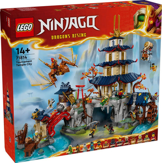 LEGO® Ninjago 71814 Turnier-Tempelstadt Konstruktionsspielsteine