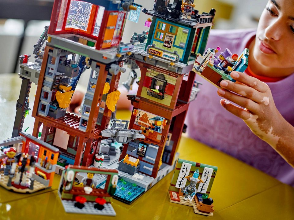 LEGO® Ninjago 71837 NINJAGO® City Werkstätten Konstruktionsspielsteine