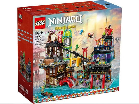 LEGO® Ninjago - Die Märkte von Ninjago City (71799) Spielbausteine, (6163 St)