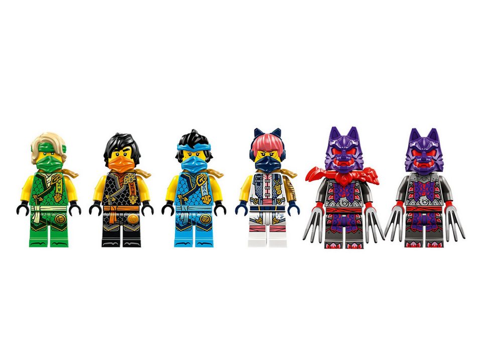 LEGO® Ninjago - Kombi-Raupe des Ninja-Teams (71820) Konstruktions-Spielset, (4-in-1, 576 St., 71820)