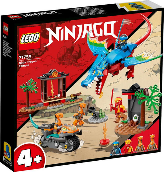 LEGO® NINJAGO® Drachentempel Konstruktionsspielsteine, (Drachentempel, Klemmbausteine), Made in Europe