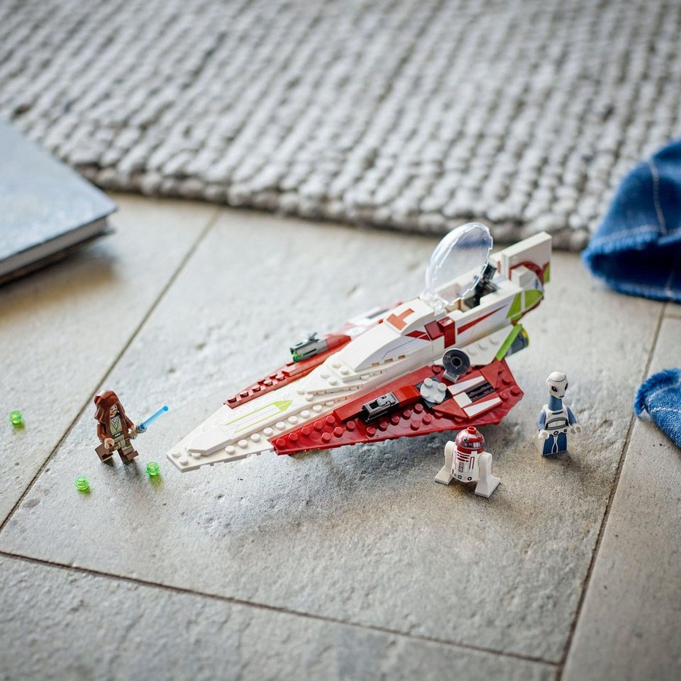 LEGO® Obi-Wan Kenobis Jedi Starfighter™ (75333), LEGO® Star Wars™ Konstruktionsspielsteine, (282 St), Made in Europe