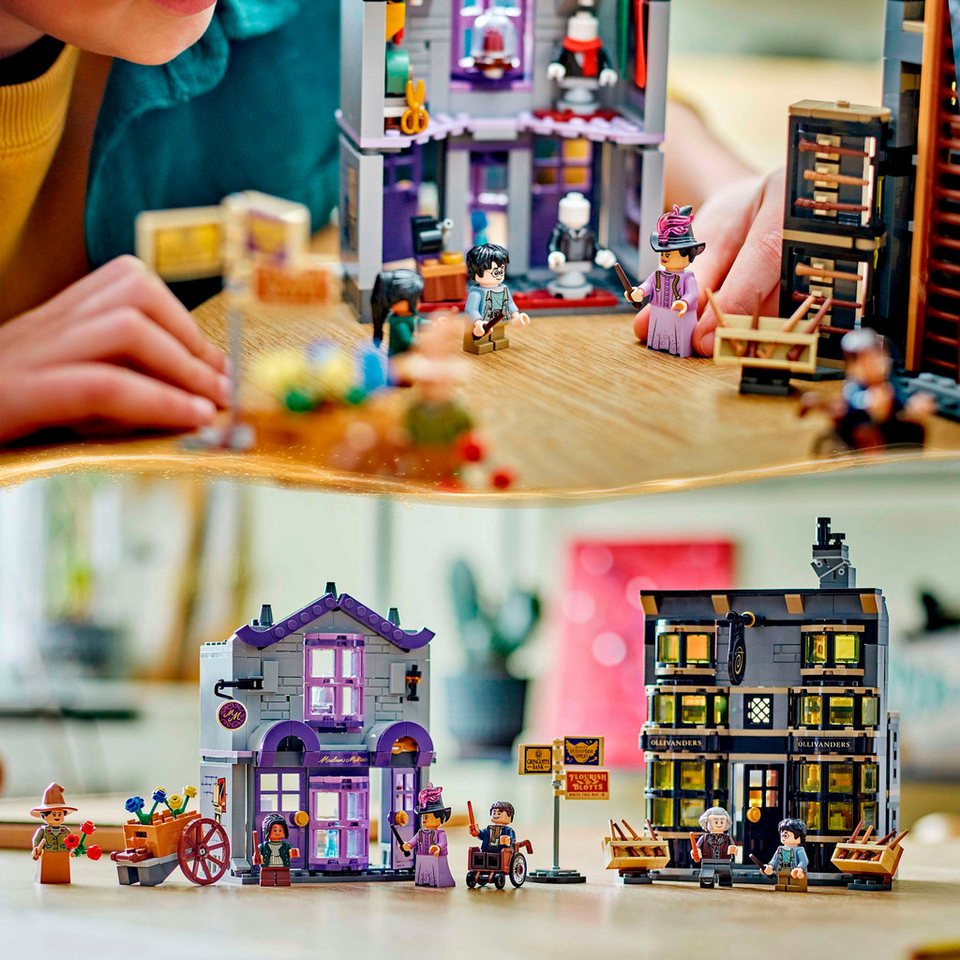 LEGO® Ollivanders™ & Madam Malkins Anzüge (76439), LEGO Harry Potter™ Konstruktionsspielsteine, (744 St), Made in Europe