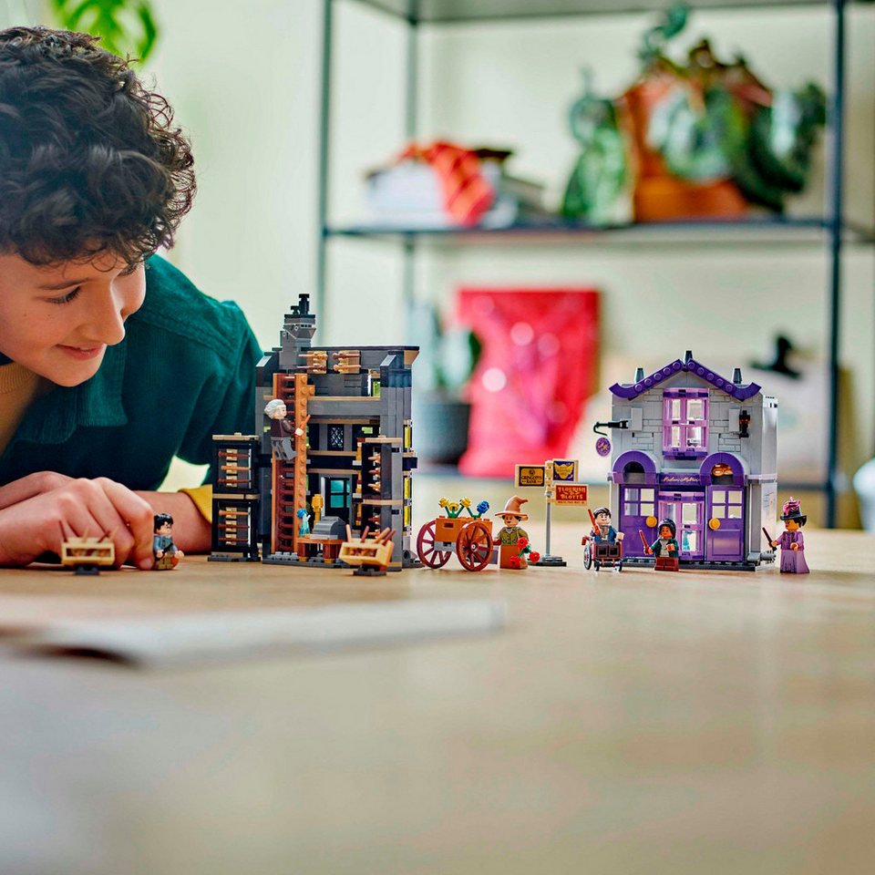 LEGO® Ollivanders™ & Madam Malkins Anzüge (76439), LEGO Harry Potter™ Konstruktionsspielsteine, (744 St), Made in Europe