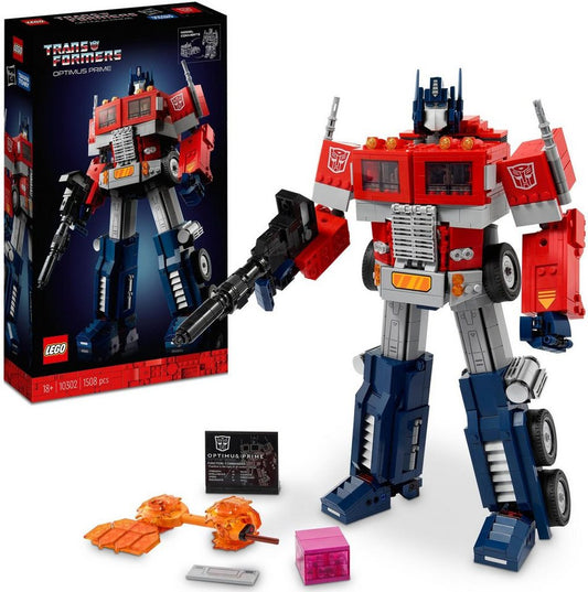 LEGO® Optimus Prime (10302), LEGO® Icons Konstruktionsspielsteine, (1508 St), Made in Europe