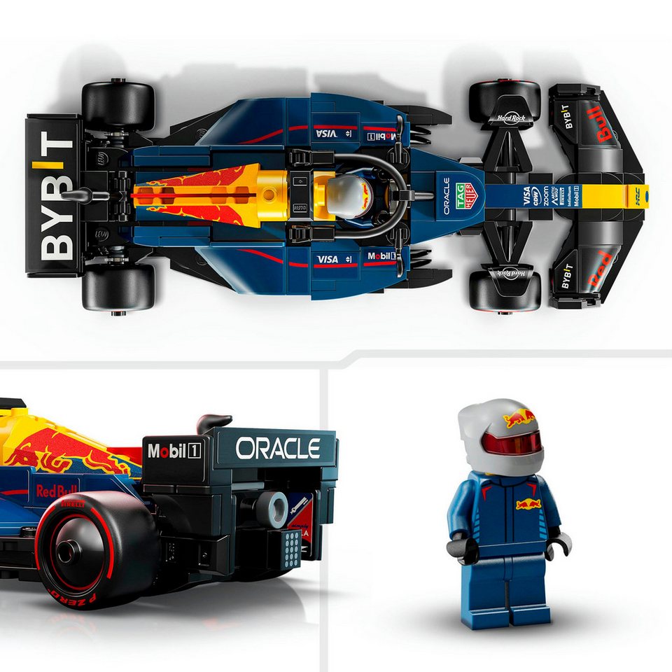 LEGO® Oracle Red Bull Racing RB20 F1® Rennauto (77243) Konstruktionsspielsteine, (251 St), LEGO® Speed Champions; Made in Europe