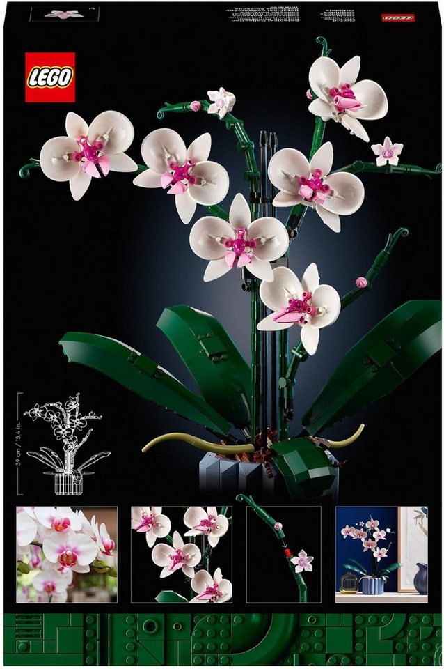 LEGO® Orchidee (10311), LEGO Botanicals Konstruktionsspielsteine, (608 St), Made in Europe