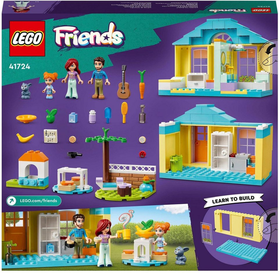 LEGO® Paisleys Haus (41724), LEGO® Friends Konstruktionsspielsteine, (185 St), Made in Europe
