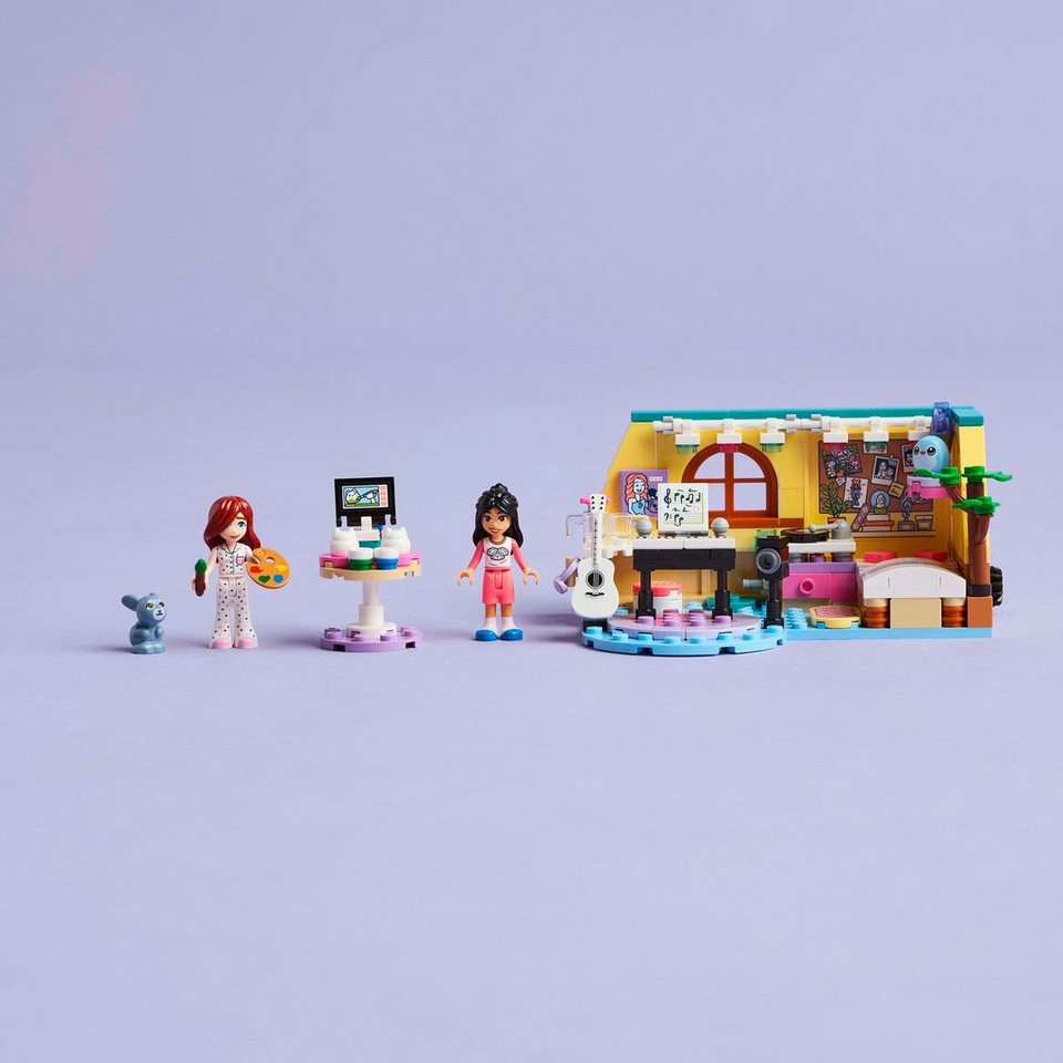 LEGO® Paisleys Zimmer (42647), LEGO Friends Konstruktionsspielsteine, (199 St), Made in Europe