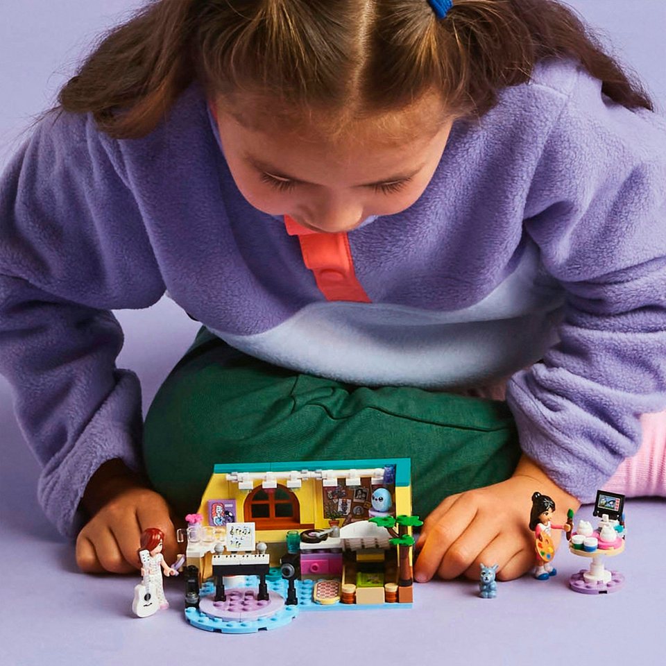 LEGO® Paisleys Zimmer (42647), LEGO Friends Konstruktionsspielsteine, (199 St), Made in Europe