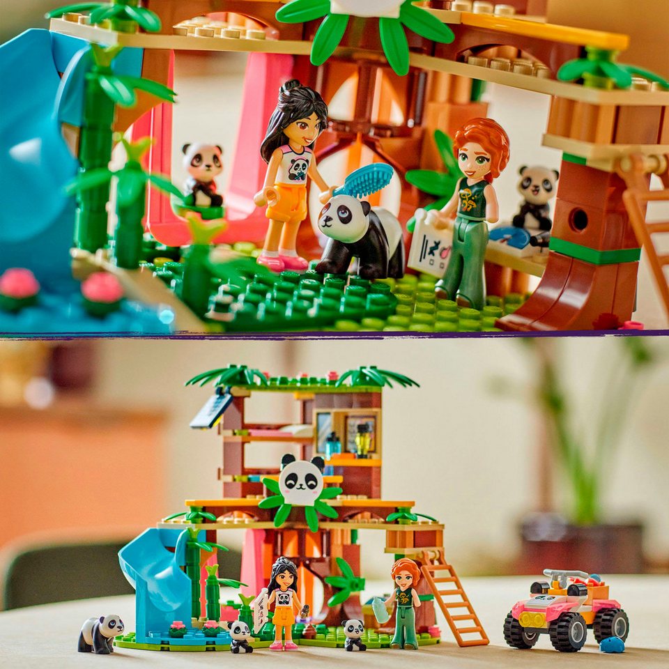 LEGO® Panda-Pflegestation (42648), LEGO Friends Konstruktionsspielsteine, (243 St), Made in Europe