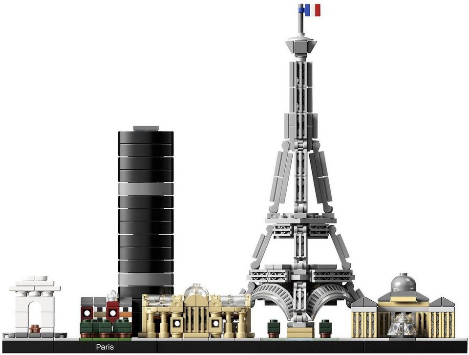 LEGO® Paris (21044), LEGO® Architecture Konstruktionsspielsteine, (649 St), Made in Europe