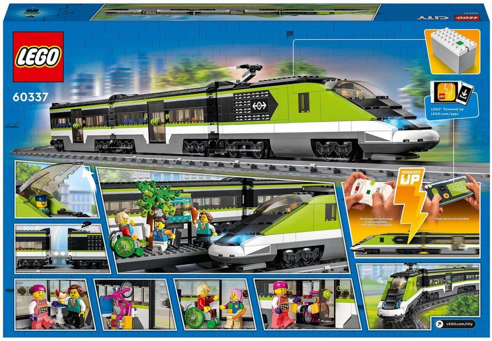 LEGO® Personen-Schnellzug (60337), LEGO® City Konstruktionsspielsteine, (764 St)