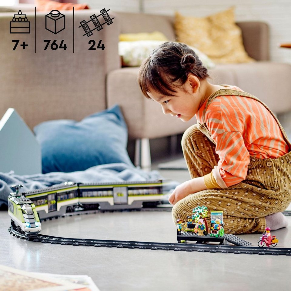 LEGO® Personen-Schnellzug (60337), LEGO® City Konstruktionsspielsteine, (764 St)