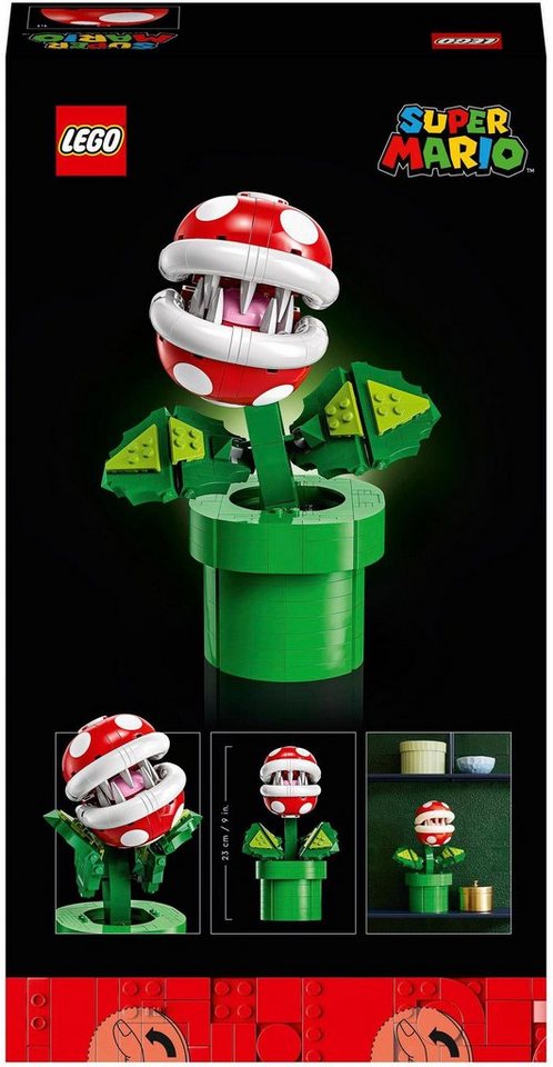 LEGO® Piranha-Pflanze (71426), LEGO® Super Mario Konstruktionsspielsteine, (540 St), Made in Europe