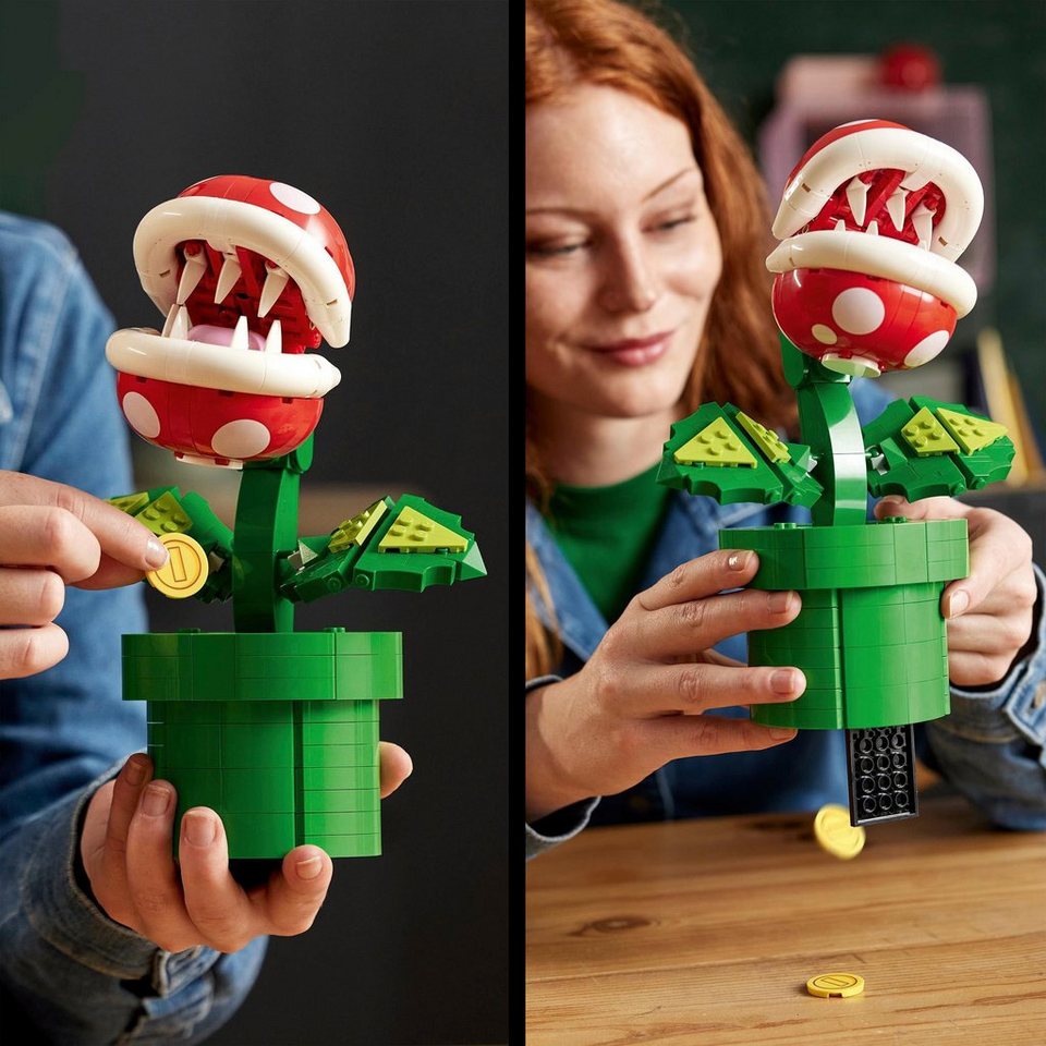 LEGO® Piranha-Pflanze (71426), LEGO® Super Mario Konstruktionsspielsteine, (540 St), Made in Europe
