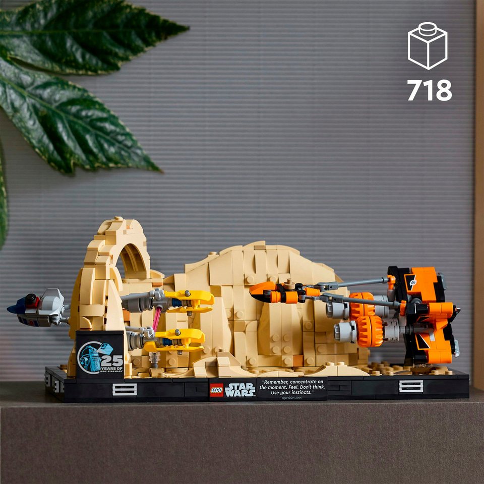 LEGO® Podrennen in Mos Espa – Diorama (75380), LEGO Star Wars ™ Konstruktionsspielsteine, (718 St)