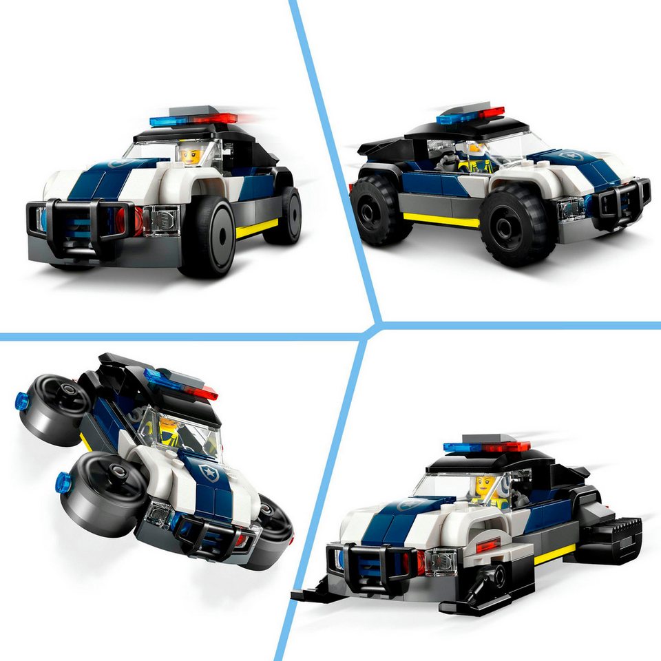 LEGO® Polizeiwerkstatt (60457), LEGO City Konstruktionsspielsteine, (489 St), Made in Europe