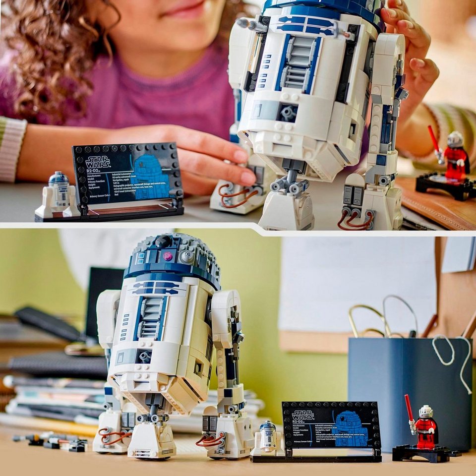 LEGO® R2-D2™ (75379), LEGO® Star Wars™ Konstruktionsspielsteine, (1050 St), Made in Europe