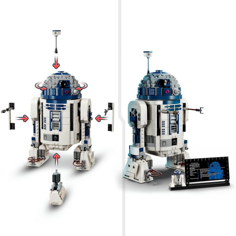 LEGO® R2-D2™ (75379), LEGO® Star Wars™ Konstruktionsspielsteine, (1050 St), Made in Europe