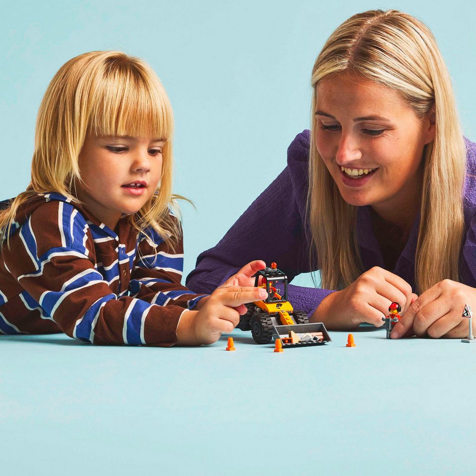 LEGO® Radlader (60450), LEGO City Konstruktionsspielsteine, (81 St), Made in Europe