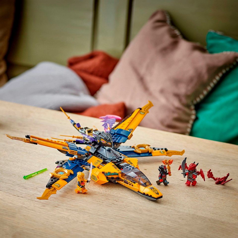 LEGO® Ras und Arins Super-Sturmflieger (71833), LEGO Ninjago Konstruktionsspielsteine, (510 St), Made in Europe