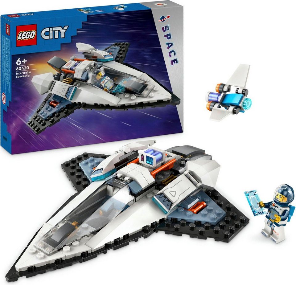 LEGO® Raumschiff (60430), LEGO City Konstruktionsspielsteine, (240 St), Made in Europe