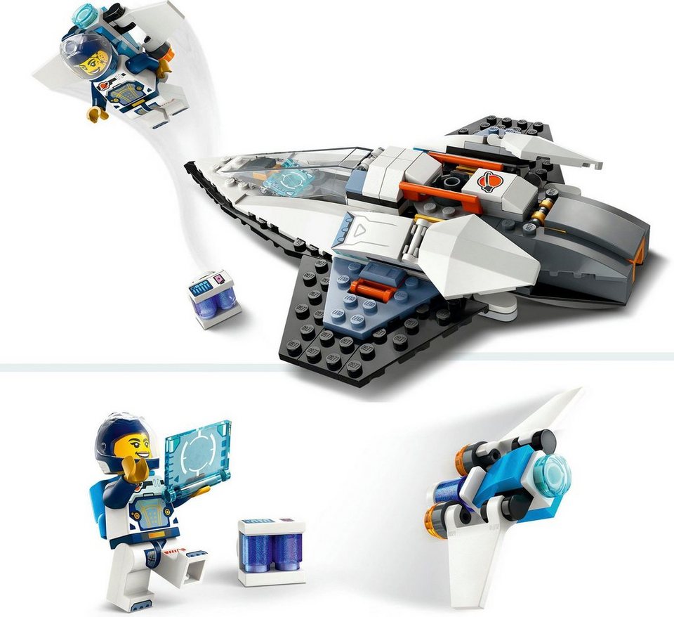 LEGO® Raumschiff (60430), LEGO City Konstruktionsspielsteine, (240 St), Made in Europe