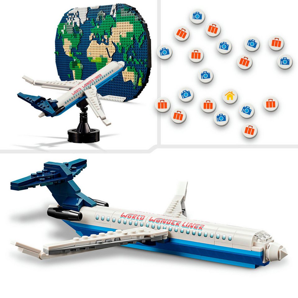 LEGO® Reiseerinnerungen (41838), LEGO Family Konstruktionsspielsteine, (1231 St), Made in Europe
