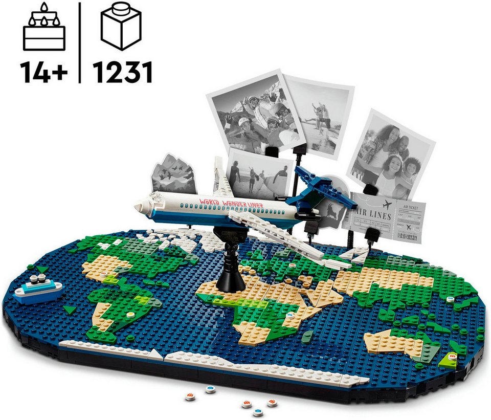 LEGO® Reiseerinnerungen (41838), LEGO Family Konstruktionsspielsteine, (1231 St), Made in Europe