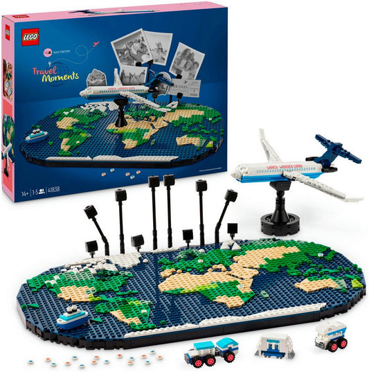 LEGO® Reiseerinnerungen (41838), LEGO Family Konstruktionsspielsteine, (1231 St), Made in Europe