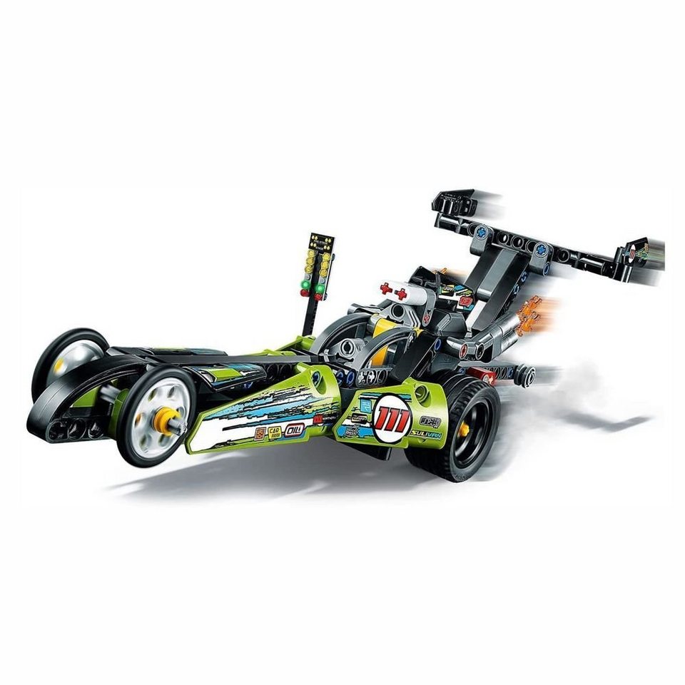 LEGO® Rennauto und Hot Rod 2 in 1 Set LEGO ® Technic Dragster 42103 Spielbausteine