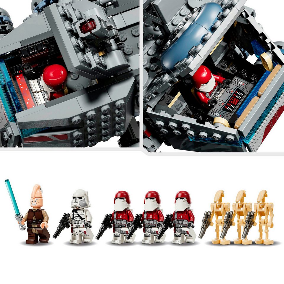 LEGO® Republikanischer Juggernaut (75413), LEGO Star Wars™ Konstruktionsspielsteine, (813 St), Made in Europe
