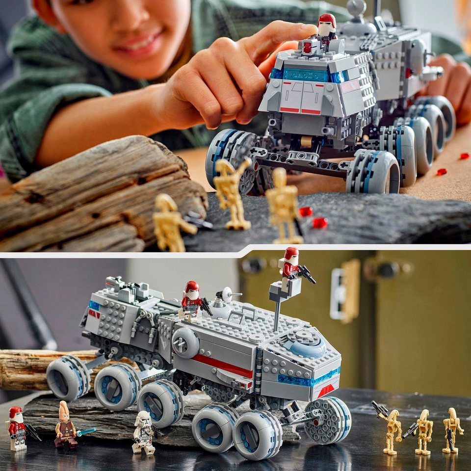 LEGO® Republikanischer Juggernaut (75413), LEGO Star Wars™ Konstruktionsspielsteine, (813 St), Made in Europe