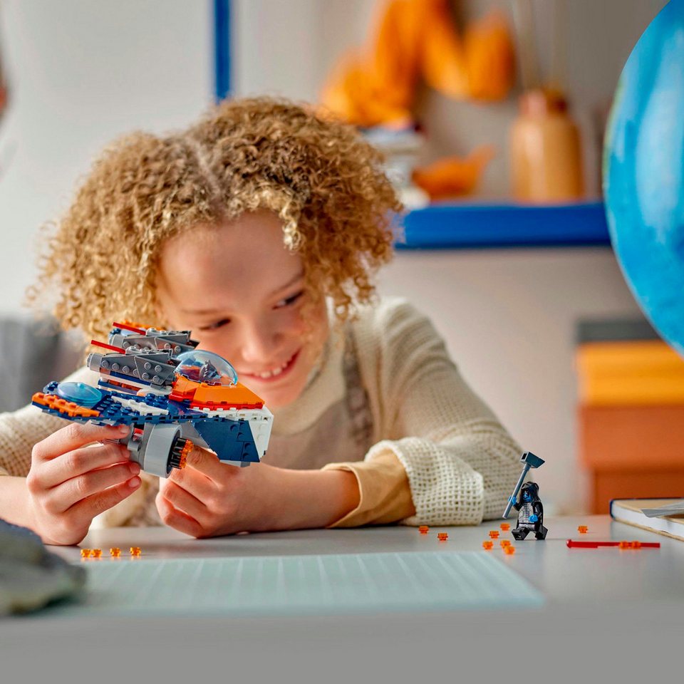 LEGO® Rockets Raumschiff vs. Ronan (76278), LEGO Super Heroes Konstruktionsspielsteine, (290 St), Made in Europe