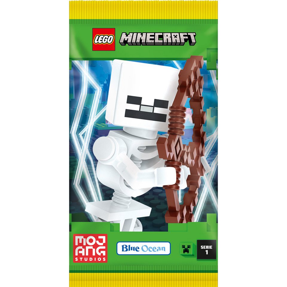 LEGO® Sammelkarte LEGO Minecraft Serie 1 Trading Cards - 1 Starter + 20 Booster