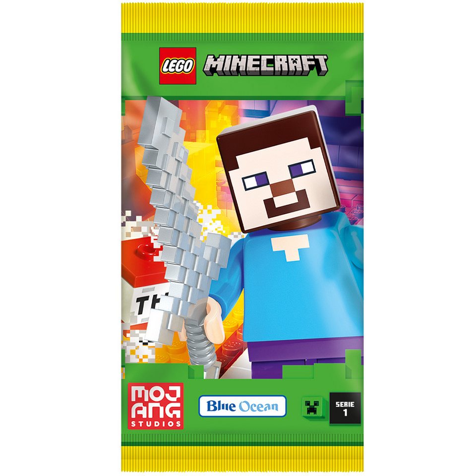 LEGO® Sammelkarte LEGO Minecraft Serie 1 Trading Cards - 10 Booster