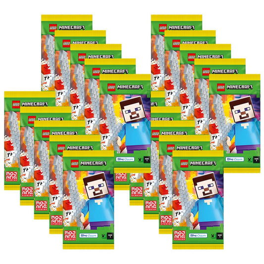 LEGO® Sammelkarte LEGO Minecraft Serie 1 Trading Cards - 20 Booster