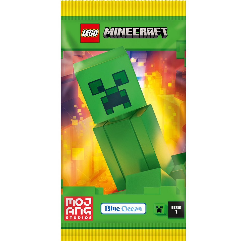 LEGO® Sammelkarte LEGO Minecraft Serie 1 Trading Cards - 5 Booster