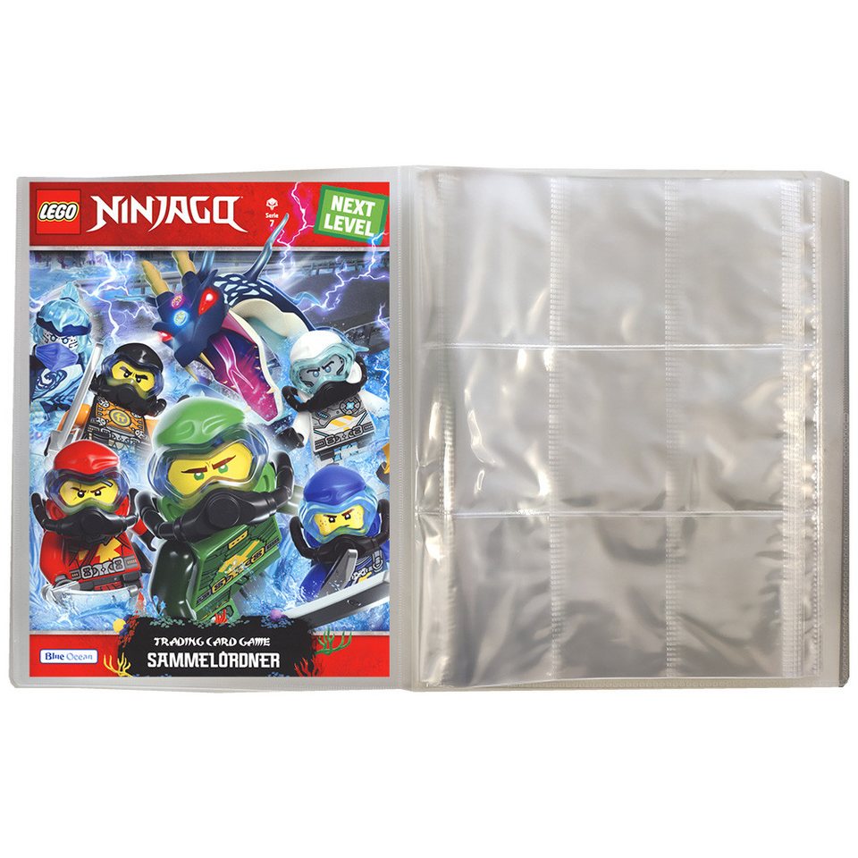 LEGO® Sammelkarte LEGO Ninjago 7 NEXT LEVEL Trading Cards - 1 Leere Sammelmappe