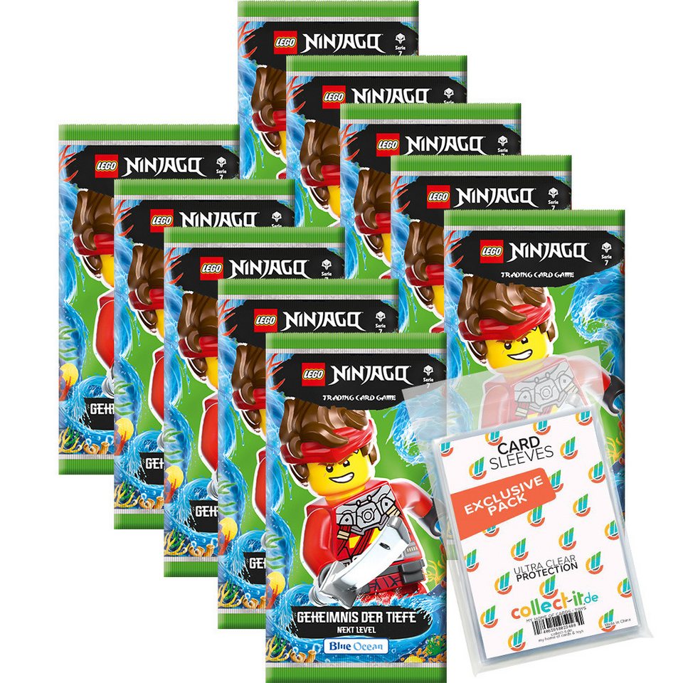 LEGO® Sammelkarte LEGO Ninjago 7 NEXT LEVEL Trading Cards - 10 Booster