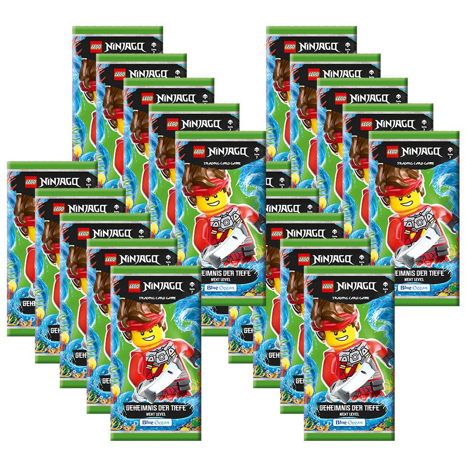 LEGO® Sammelkarte LEGO Ninjago 7 NEXT LEVEL Trading Cards - 20 Booster