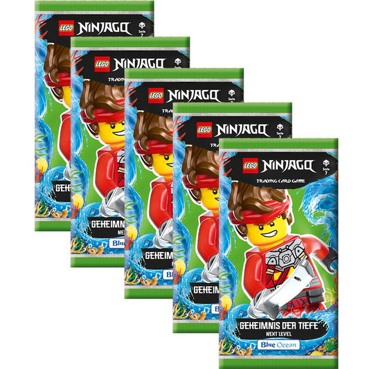 LEGO® Sammelkarte LEGO Ninjago 7 NEXT LEVEL Trading Cards - 5 Booster