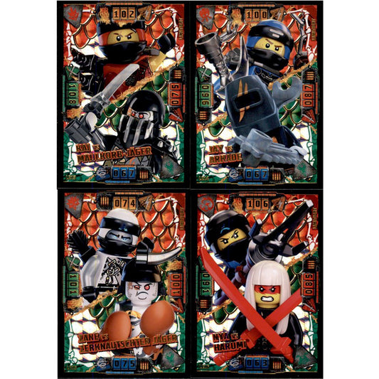 LEGO® Sammelkarte LEGO Ninjago - Serie 4 Trading Cards - LE13-LE16