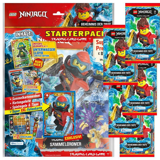 LEGO® Sammelkarte LEGO Ninjago - Serie 7 Trading Cards - 1 Starter + 5 Booster