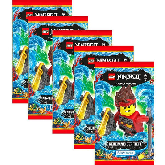 LEGO® Sammelkarte LEGO Ninjago - Serie 7 Trading Cards - 5 Booster