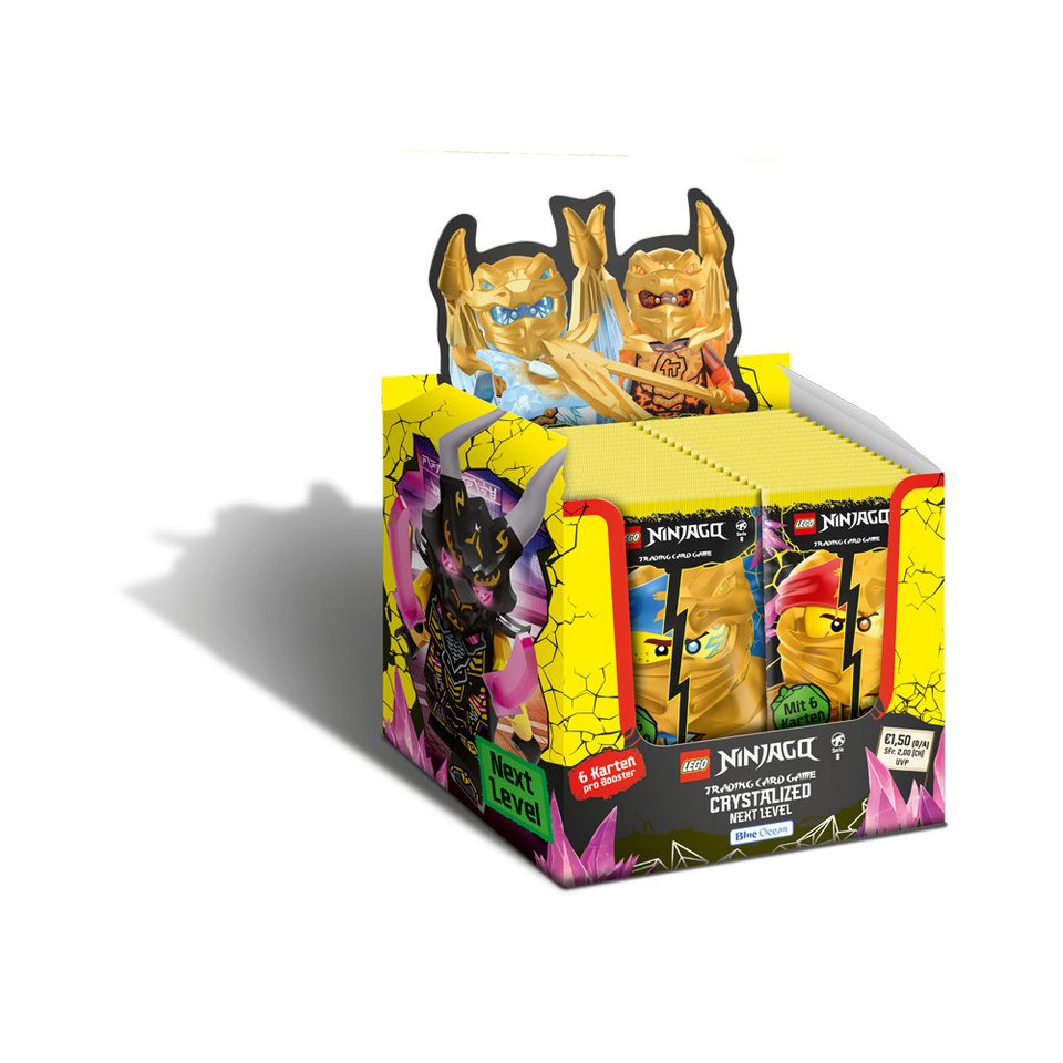 LEGO® Sammelkarte LEGO Ninjago Serie 8 NEXT LEVEL Trading Cards - 1 Display (50 Booster)