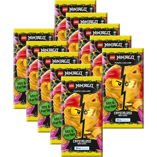 LEGO® Sammelkarte LEGO Ninjago Serie 8 NEXT LEVEL Trading Cards - 10 Booster