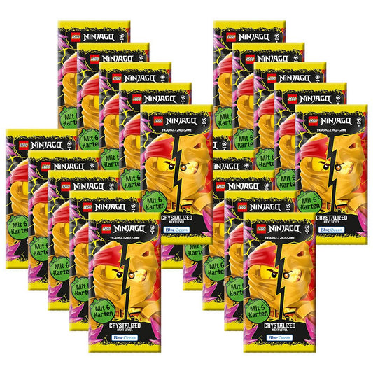 LEGO® Sammelkarte LEGO Ninjago Serie 8 NEXT LEVEL Trading Cards - 20 Booster